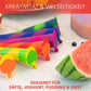 Reusable silicone ice cream molds - 6 pieces