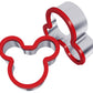 Stainless steel sandwich cutter mouse cookie cutters - set of 2