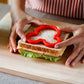 Stainless steel sandwich cutter mouse cookie cutters - set of 2